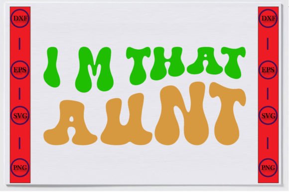 Auntie Unique Retro T-Shirt Design: Graphics Review