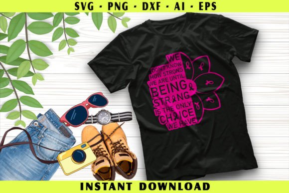 Breast Cancer Awareness Graphics & T-Shirt Designs