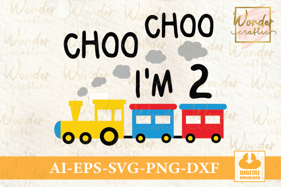 Choo Choo I m 2: A Versatile Graphics and Illustrations Asset