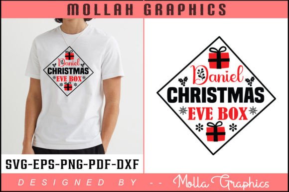 Daniel Christmas Eve Box Typography for Graphics