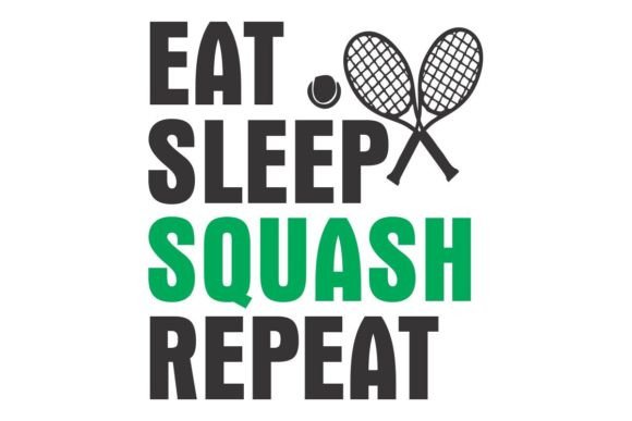 Eat Sleep Squash Repeat: A Playful Graphics Asset for Local Brands