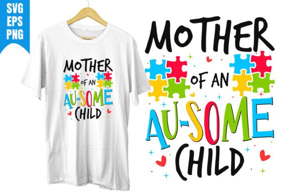 Mother of Autism Graphics & T-Shirt Designs Review