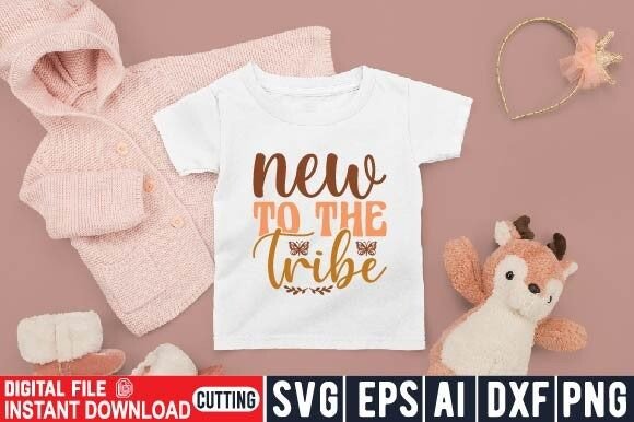 New to the Tribe: A Versatile Graphics Asset for T-Shirt Designs