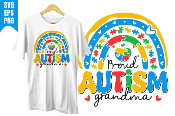Proud Autism Grandma Graphics & T-Shirt Designs Review