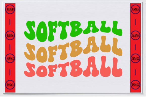 Softball Unique Retro T-shirt Design Graphics Review