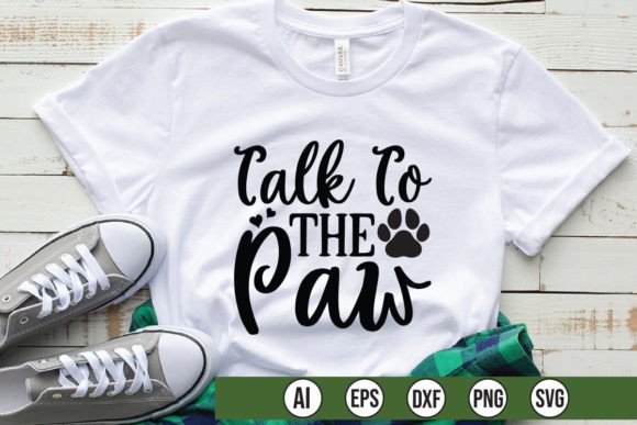 Talk to the Paw: A Versatile Embroidery Design